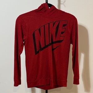 Nike Crimson Long Sleeve Hoodie